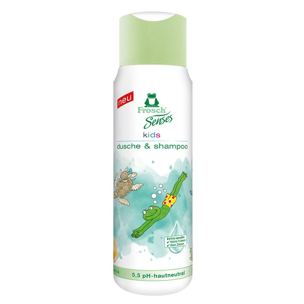 Sprchový Gél A Šampón Pro Děti Frosch
