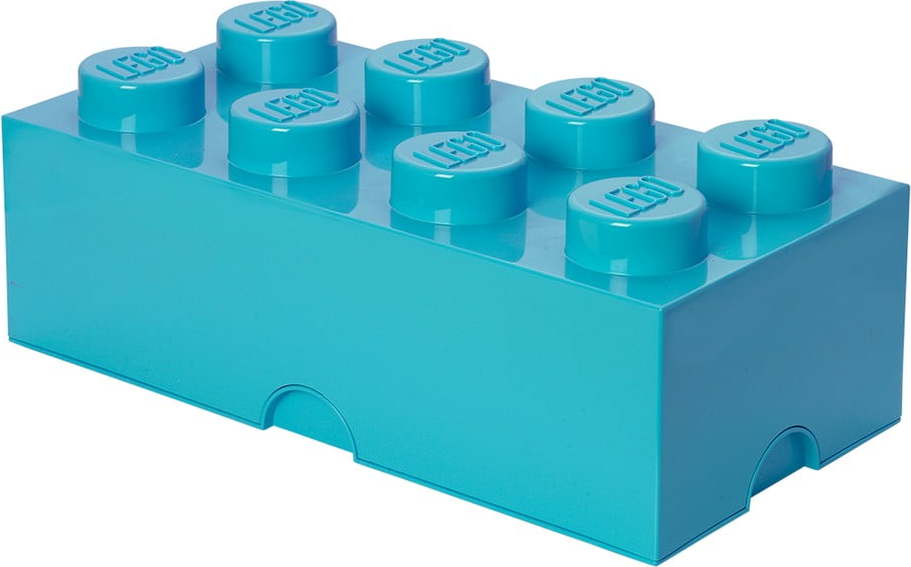 Azurově modrý úložný box LEGO®