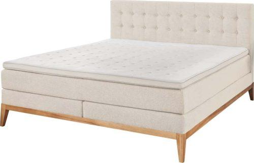 Béžová boxspring postel 180x200 cm Westwood – Rojaplast