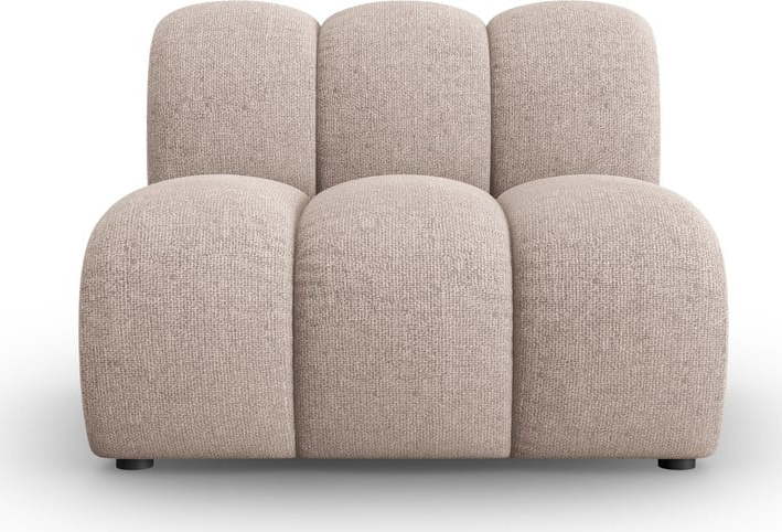 Béžový modul pohovky (středový díl) Lupine – Micadoni Home