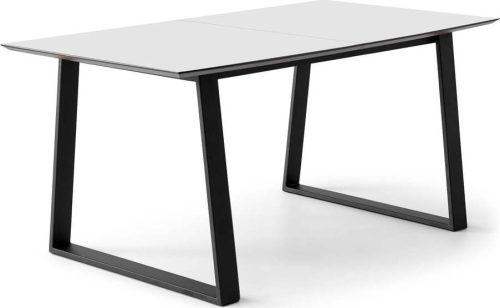 Bílý rozkládací jídelní stůl s bílou deskou 90x165 cm Meza – Hammel Furniture