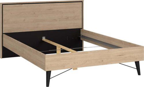 Dvoulůžková postel bez roštu v přírodní barvě 140x200 cm Ry – Tvilum