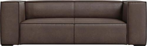 Hnědá kožená pohovka 212 cm Madame – Windsor & Co Sofas
