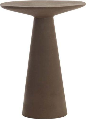 Kovový kulatý odkládací stolek ø 45 cm Abala – Light & Living