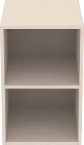 Krémová nízká závěsná koupelnová skříňka 40x63 cm i.Life B – Ideal Standard