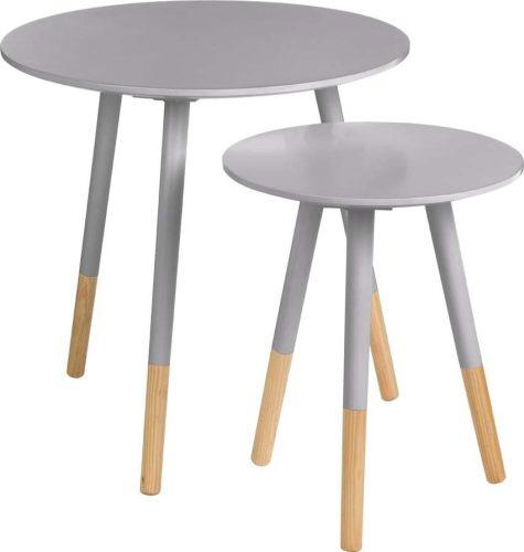 Kulaté odkládací stolky v sadě 2 ks Viborg – Premier Housewares