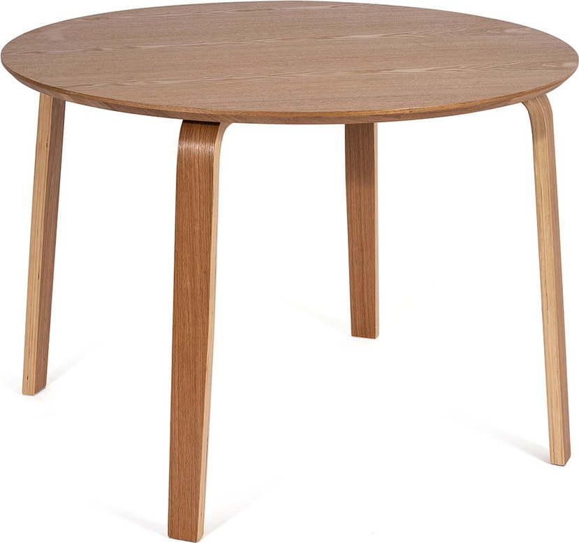 Kulatý jídelní stůl v dekoru dubu ø 110 cm Lana - Bonami Essentials