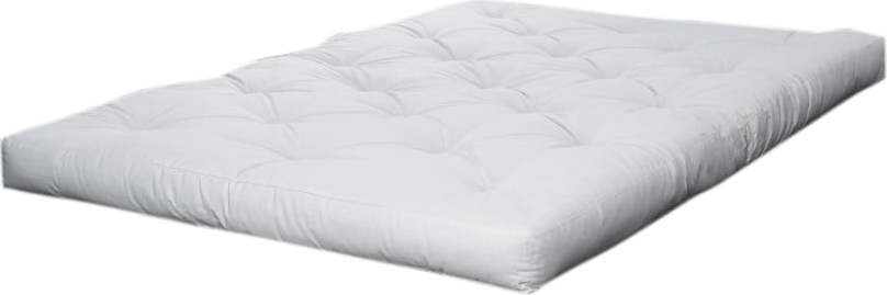 Bílá středně tvrdá futonová matrace 140x200 cm Comfort Natural – Karup Design