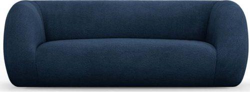 Modrá pohovka z textilie bouclé 210 cm Essen – Cosmopolitan Design