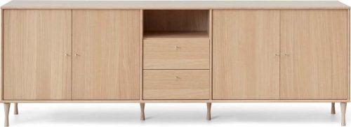 Nízká komoda v dekoru dubu 220x76 cm Mistral - Hammel Furniture