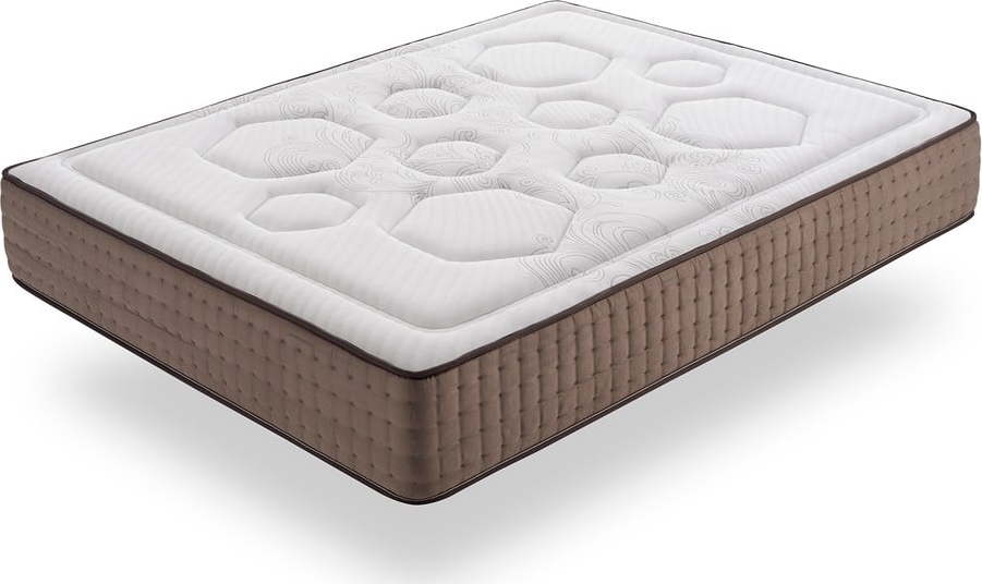 Středně tvrdá/extra tvrdá pěnová oboustranná matrace 200x200 cm Premium Original Care – Moonia