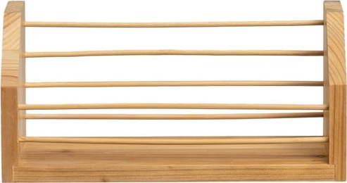 Police z topolového dřeva v přírodní barvě 30 cm Aspen – Casa Selección