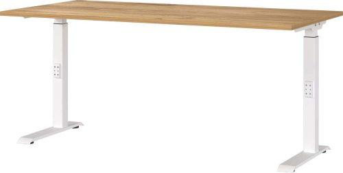 Pracovní stůl s nastavitelnou výškou s deskou v dekoru dubu 80x160 cm Downey – Germania