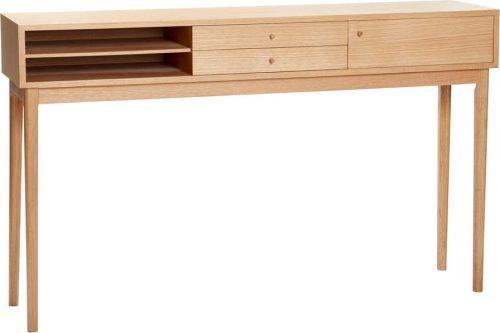 Pracovní stůl v dekoru dubu 37x145 cm Collect – Hübsch