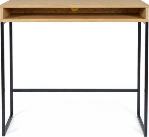 Pracovní stůl s deskou v dubovém dekoru 35x100 cm Frame – Woodman