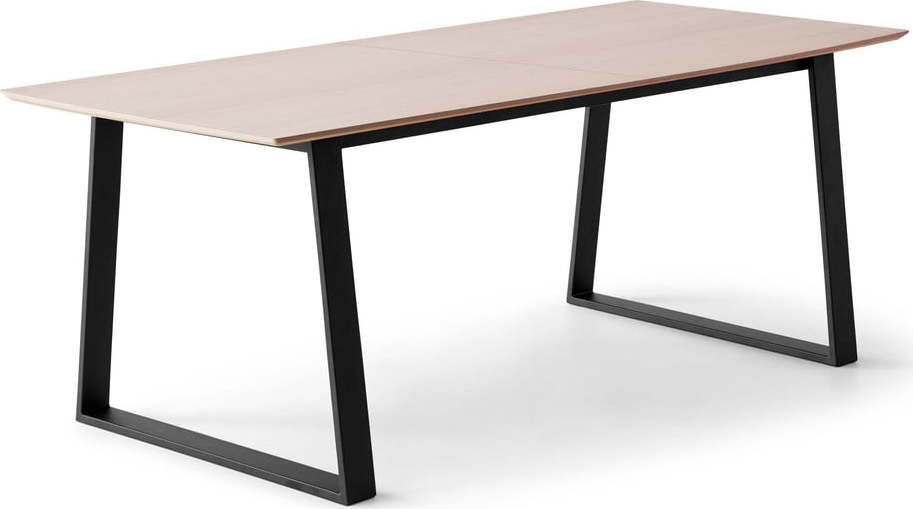 Rozkládací jídelní stůl s deskou v dubovém dekoru v přírodní barvě 100x210 cm Meza – Hammel Furniture