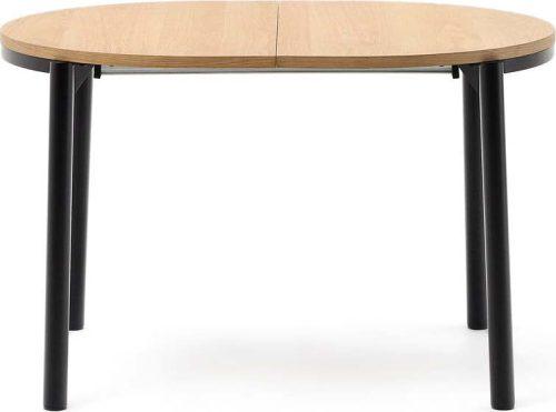 Rozkládací jídelní stůl s deskou v dubovém dekoru v přírodní barvě 90x120 cm Montuiri – Kave Home