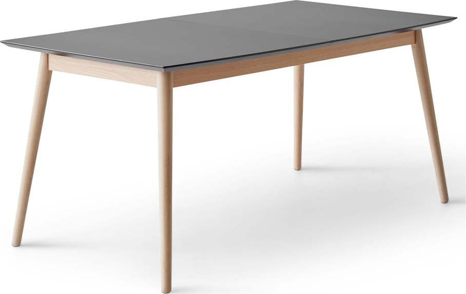 Rozkládací jídelní stůl v antracitovo-přírodní barvě 90x165 cm Meza – Hammel Furniture