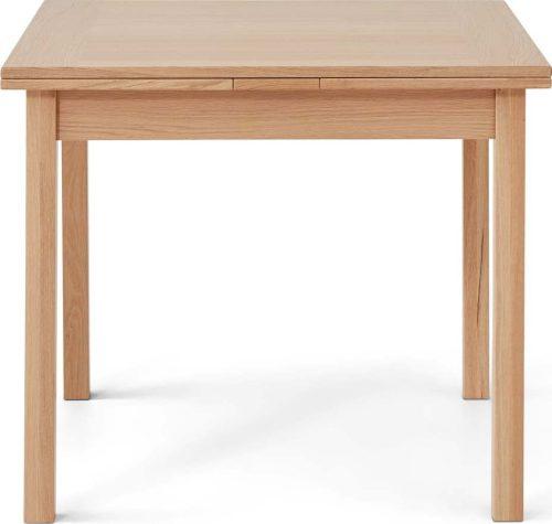 Rozkládací jídelní stůl podýhovaný dubem Hammel Dinex 90 x 90 cm