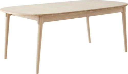 Rozkládací jídelní stůl z dubového dřeva v přírodní barvě 106x184 cm Miro – Hammel Furniture