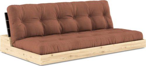 Rozkládací pohovka v cihlové barvě 196 cm Base – Karup Design