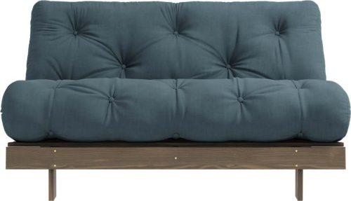 Rozkládací pohovka v petrolejové barvě 140 cm Roots – Karup Design