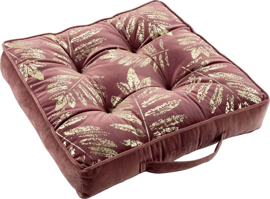 Růžový polštář na sezení Adelor – douceur d'intérieur