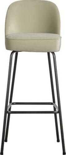 Sametová barová židle v mentolové barvě 103 cm Vogue – BePureHome