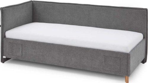 Šedá dětská postel s úložným prostorem 120x200 cm Fun – Meise Möbel