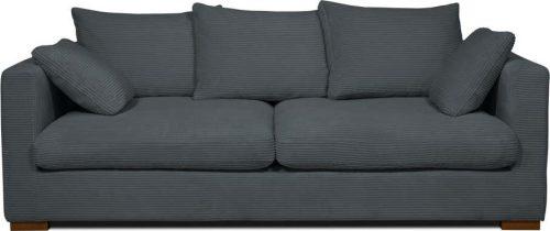 Šedá manšestrová pohovka 220 cm Comfy – Scandic