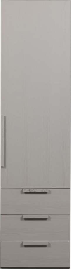 Šedá modulární skříň 55x210 cm Rens – WOOOD