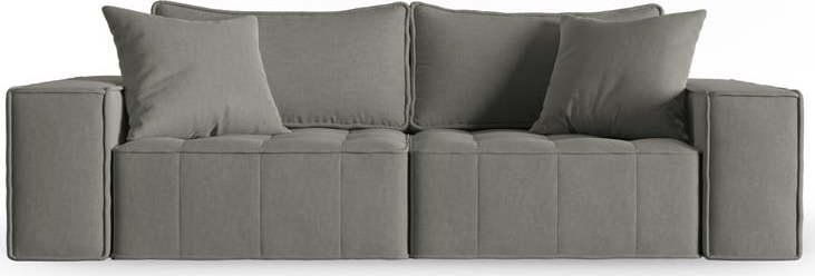 Šedá pohovka 212 cm Mike – Micadoni Home