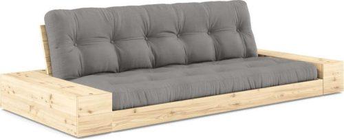 Šedá rozkládací pohovka 244 cm Base – Karup Design