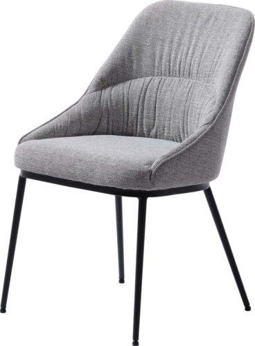 Šedé jídelní židle v sadě 2 ks Meridian – Unique Furniture