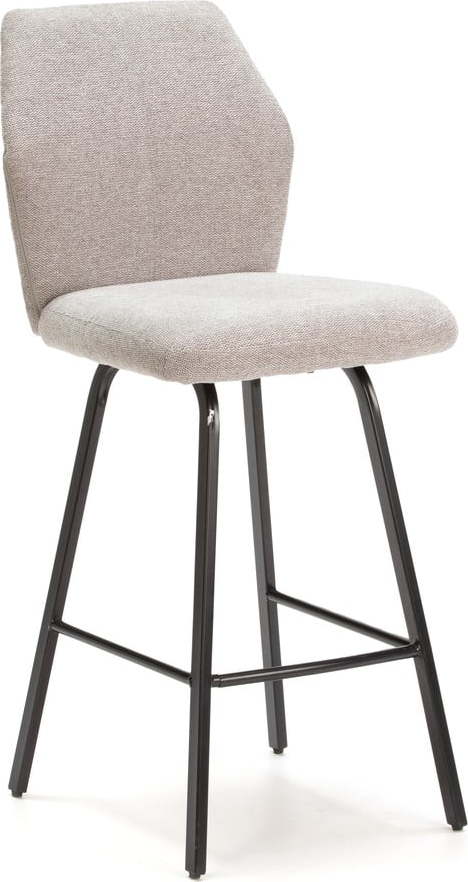 Světle šedé barové židle v sadě 4 ks 65 cm Bei – Marckeric