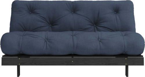 Tmavě modrá rozkládací pohovka 160 cm Roots Black Night – Karup Design