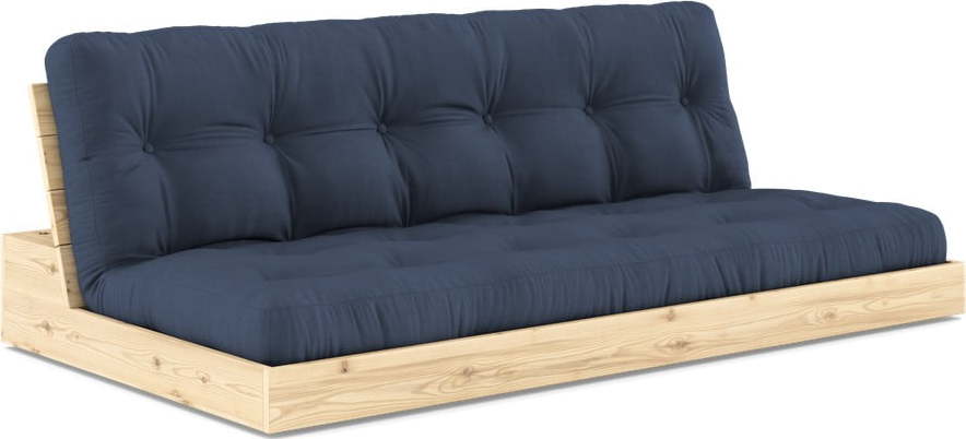 Tmavě modrá rozkládací pohovka 196 cm Base – Karup Design
