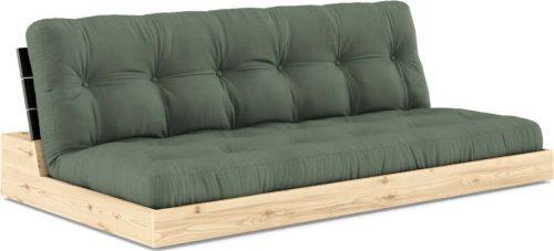 Zelená rozkládací pohovka 196 cm Base – Karup Design