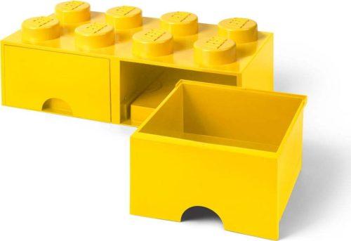 Žlutý úložný box se dvěma šuplíky LEGO®